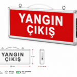 YCL YAC 410 3W/3LED Çıkış Exit Yangın Çift Yönlü