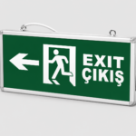 YCL YAC 510 3W/3LED Çıkış Exit Sağ-Sol Çift Yönlü