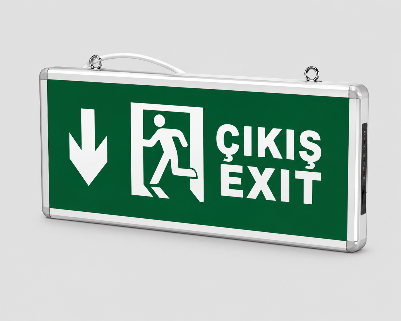 YCL YAC 910 3W/3LED Çıkış Exit Aşağı Ok Çift Yönlü YCL YAC 910 3W/3LED Çıkış Exit Aşağı Ok Çift Yönlü