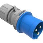Bemis 16A CEE Norm Düz Fiş 2P+E 220V AC IP44