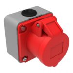 Bemis 16A CEE Norm Duvar Prizi 3P+E 380V AC IP44
