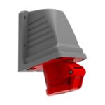 Bemis 16A CEE Norm 90° Eğik Duvar Prizi 3P+E 380V AC IP44