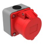 Bemis 16A CEE Norm Duvar Prizi 3P+E+N 380V AC IP44