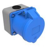 Bemis 32A CEE Norm Duvar Prizi 2P+E 220V AC IP44