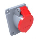Bemis 32A CEE Norm 45° Eğik Makine Prizi 3P+E+N 380V AC IP44
