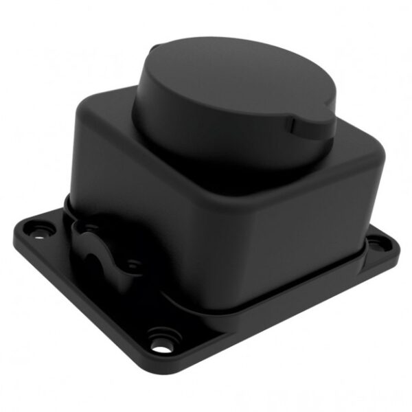 Bemis 16A Monofaze Kauçuk Duvar Prizi 2P+E 200-250V IP54
