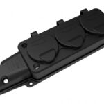 Bemis 16A Monofaze Kauçuk Üçlü Grup Prizi 2P+E 200-250V IP54