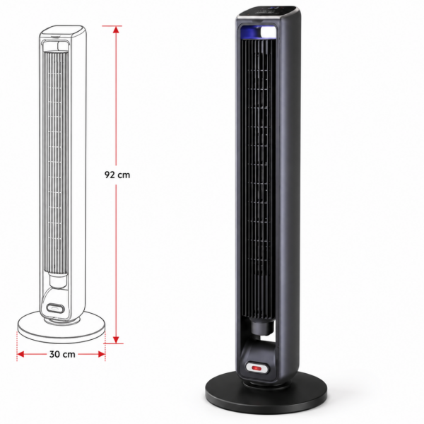 YCL YCF 0120 55W Tower Fan Vantilatör