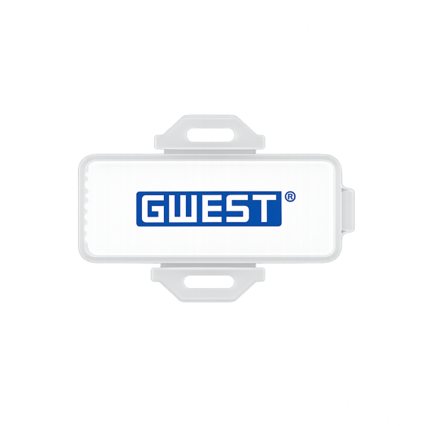 GWEST GET-1 Kablo Bağı Eti̇ket Taşıyıcı  Beyaz