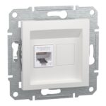 Schneider Electric Asfora Beyaz 1*RJ45CAT6-UTP