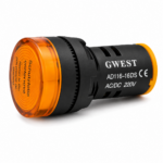 GWEST Ø 22mm Led’li Si̇nyaller Sarı 110V. AC-DC
