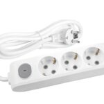Viko Multi-let Üçlü Priz Anahtarlı Topraklı Kablolu 2 Metre