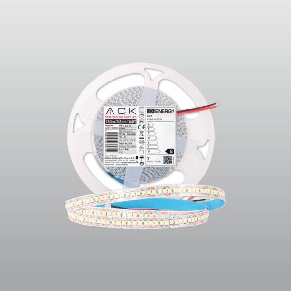 ACK 4000K Şerit LED DC 12V 240 LED/MT (5 Mt)