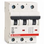 Federal C Tipi 10kA 3P 10A Otomatik Sigorta
